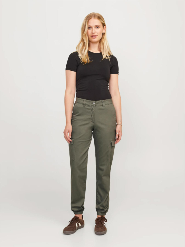 Pantalon cargo kendal zoé kaki femme - Jjxx