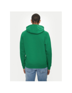 Sweat à capuche regular flag vert homme - Tommy Jeans