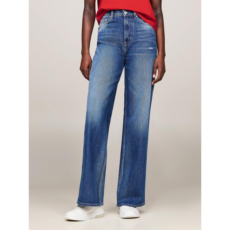 Jean large taille haute claire bleu femme - Tommy Jeans