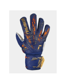 Gants de gardien de football attrakt solid bleu - Reush