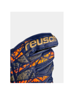 Gants de gardien de football attrakt solid bleu - Reush