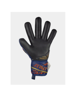 Gants de gardien football attrakt silver bleu marine - Reush