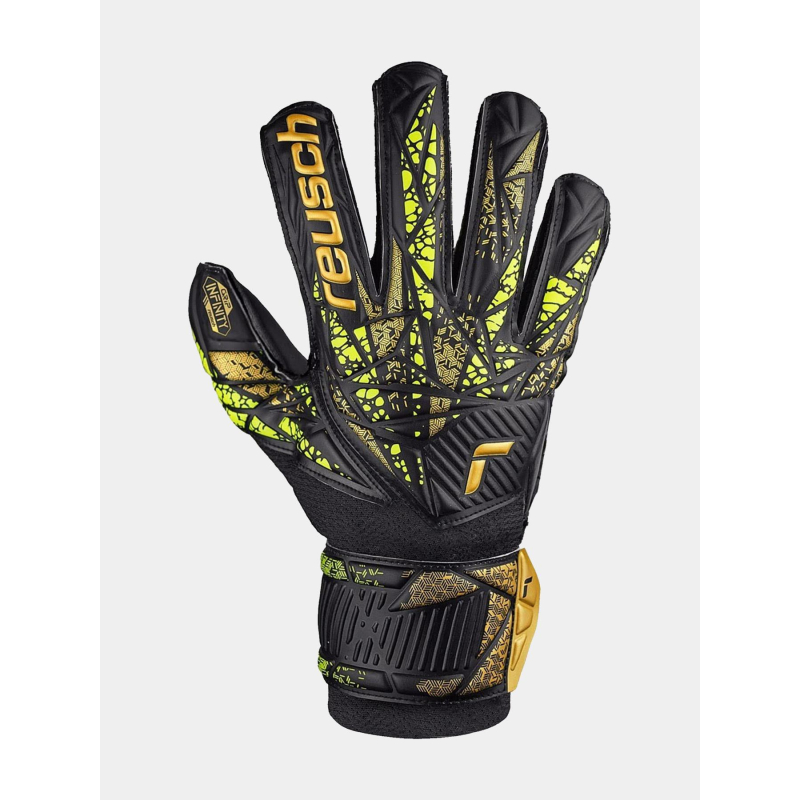 Gants de gardien football attrakt infinity noir enfant - Reush