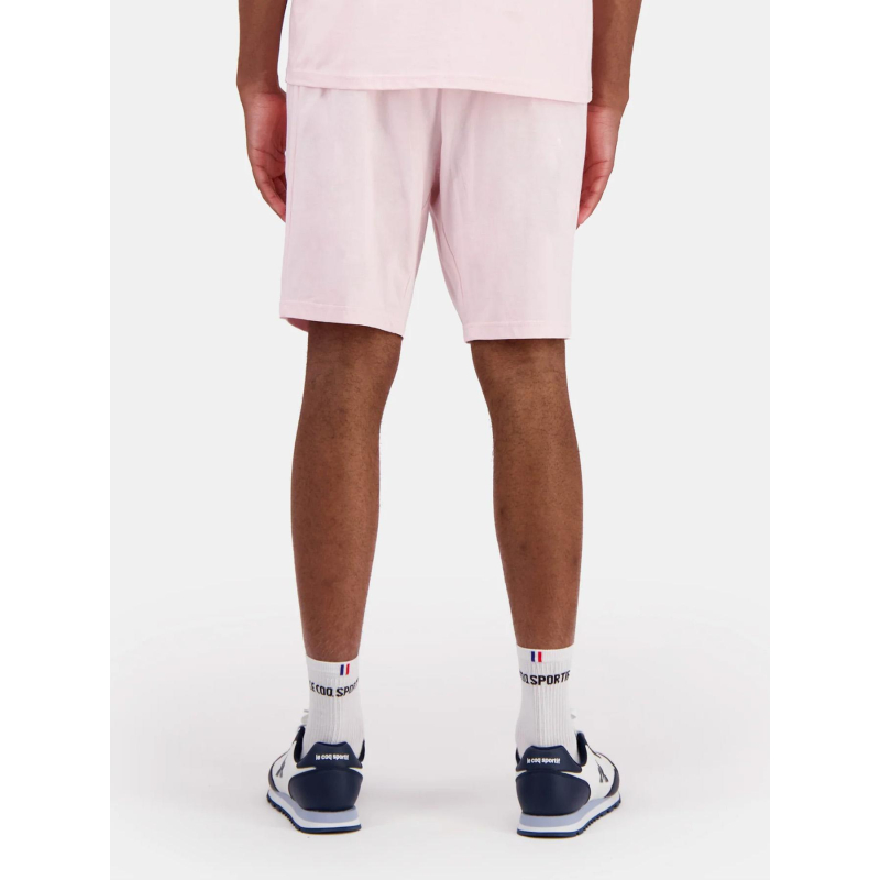 Short jogging n1 ballet slipper rose homme Le Coq Sportif