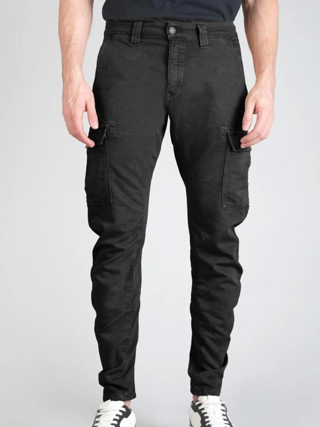 Pantalon cargo jogg koge noir homme - Le Temps Des Cerises