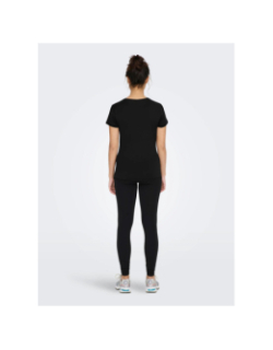 T-shirt de sport carmen noir femme - Only Play