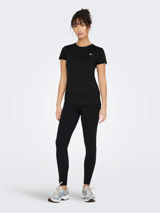 T-shirt de sport carmen noir femme - Only Play