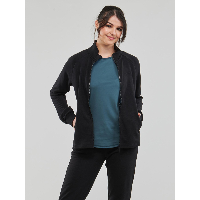 Sweat zippé melina noir femme - Only