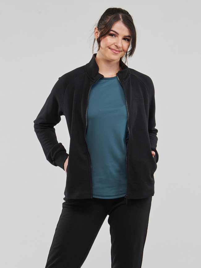 Sweat zippé melina noir femme - Only