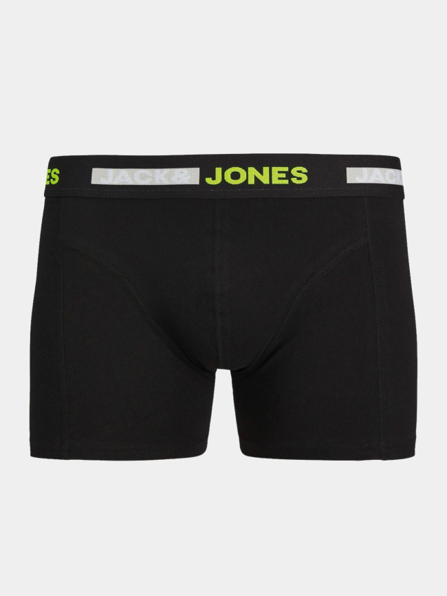 Pack 3 boxers scott noir bleu vert garçon - Jack & Jones