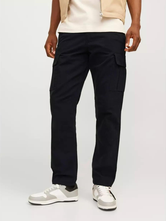 Pantalon cargo kane barkley noir homme - Jack & Jones