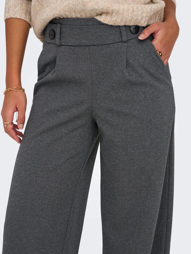 Pantalon large geggo gris femme - Jacqueline De Yong