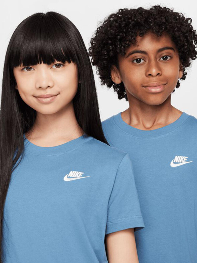 T-shirt nsw emb futura bleu enfant - Nike