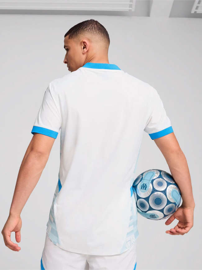 Maillot de football OM domicile 24/25 blanc homme - Puma