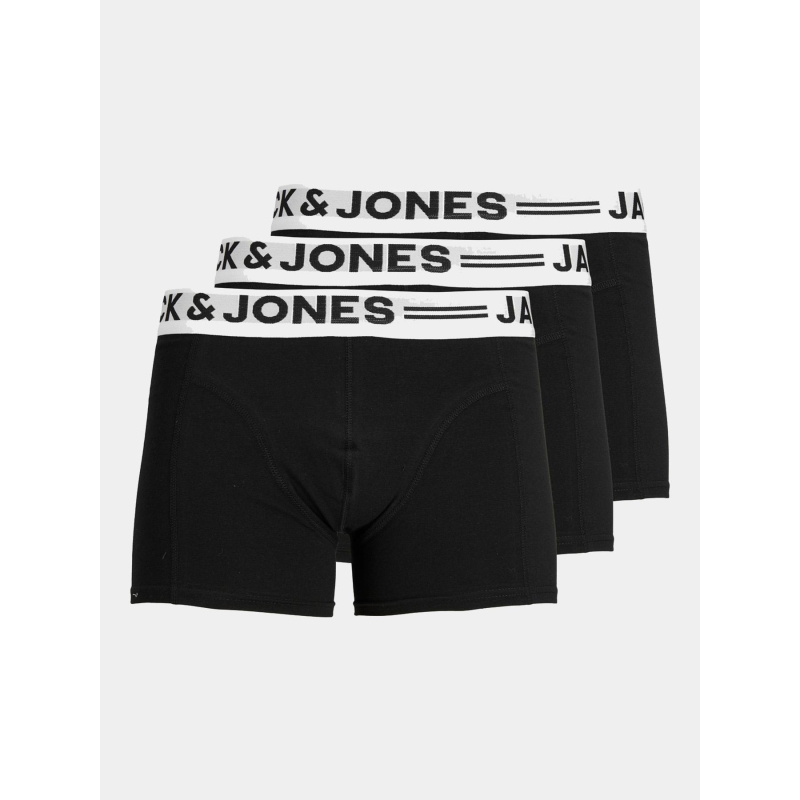 Pack 3 boxers sense noir homme - Jack & Jones