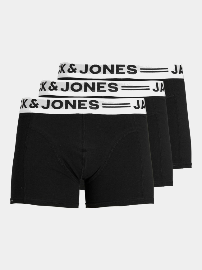 Pack 3 boxers sense noir homme - Jack & Jones