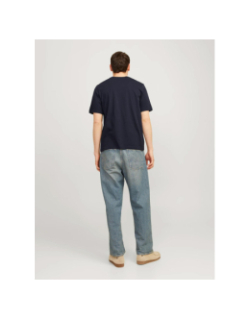 T-shirt logo o-neck bleu marine homme - Jack & Jones