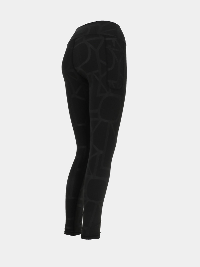 Legging de sport font 2 logo noir femme - Only