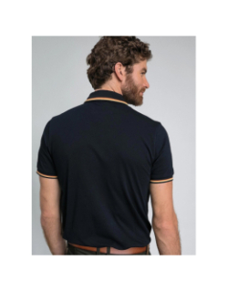 Polo classic mc bleu marine homme - Benson & Cherry