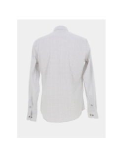 Chemise imprimée loup blanc homme - Benson & Cherry