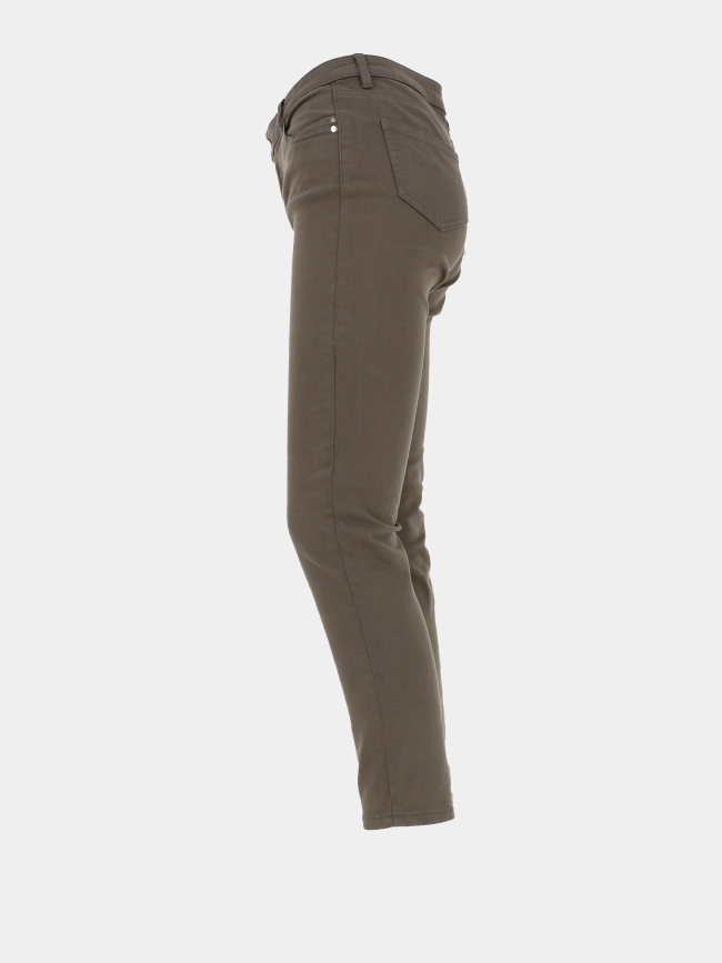 Jean skinny petra kaki femme - Morgan