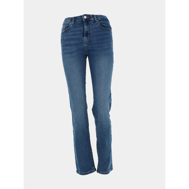 Jean slim mid waist bleu femme - Only