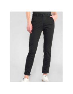 Pantalon slim dily 6 noir femme - Le Temps Des Cerises