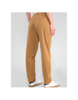 Pantalon chino erle marron femme - Le Temps Des Cerises