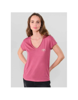 T-shirt smallvtrame rose femme - Le Temps Des Cerises