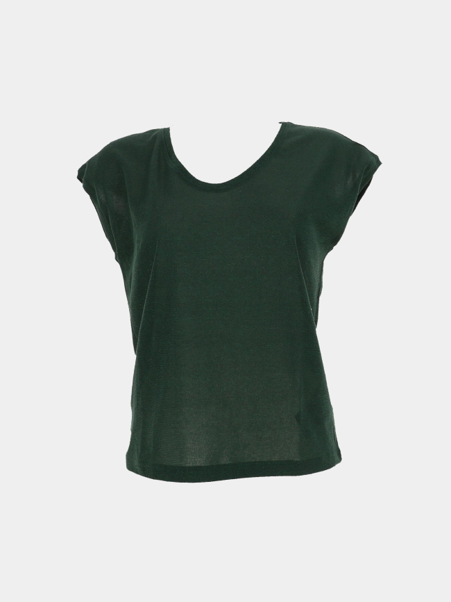 Top sans manche silvery vert femme - Only