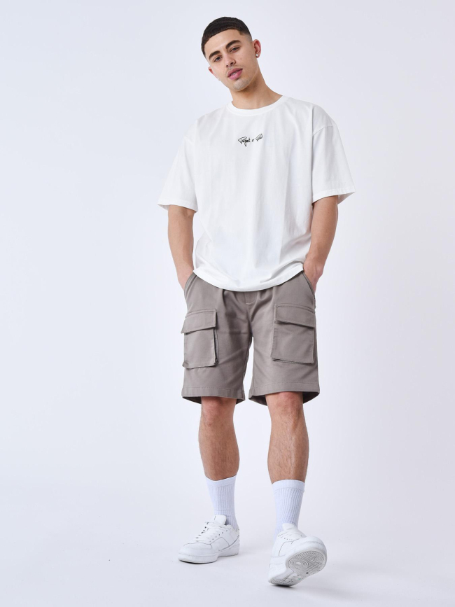 Short style cargo gris homme - Project X Paris