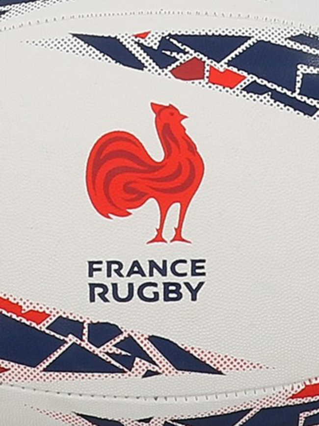 Ballon de rugby supporter équipe France blanc - Gilbert