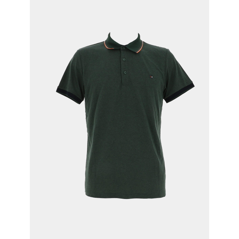 Polo gteam signature vert homme - Benson & Cherry