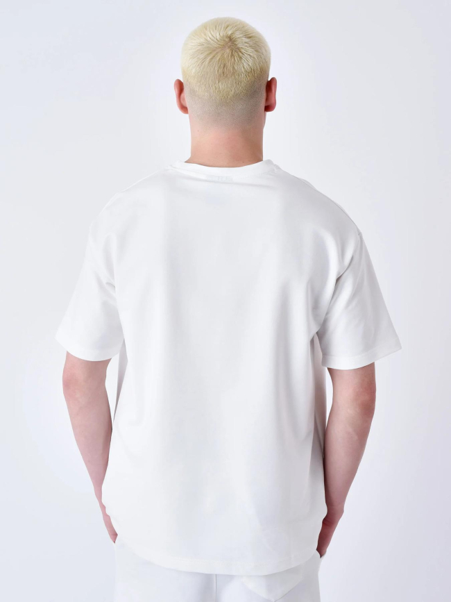 T-shirt logo brodé blanc homme - Project x Paris