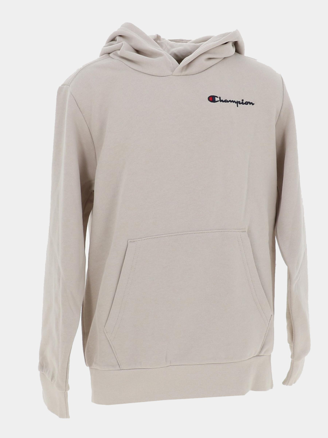 Sweat logo brodé beige enfant - Champion