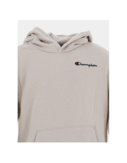 Sweat logo brodé beige enfant - Champion