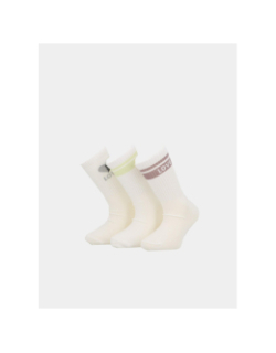 Pack de 3 paires de chaussettes onltalia tennis blanc femme -Only