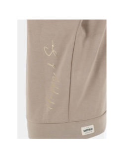 Sweat camionneur billy bicolore beige femme - Happy & So