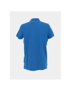 Polo slim placket bleu homme - Tommy Jeans