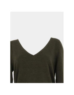 Pull elsa shine ls vert femme - Vero Moda