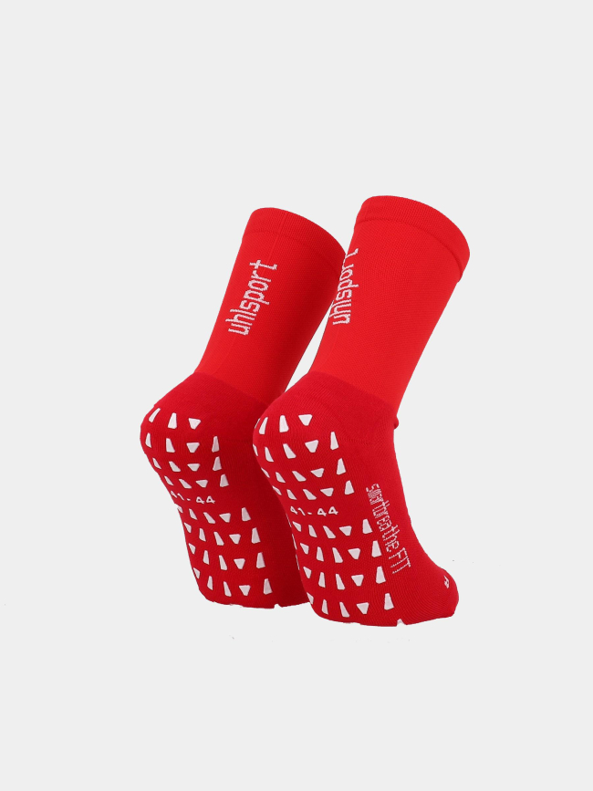 Chaussettes de football grip rouge - Uhlsport