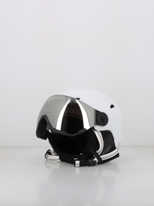 Casque de ski electron visor blanc adulte - Cairn