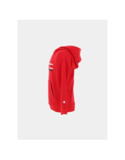 Sweat à capuche logo rouge enfant - Champion