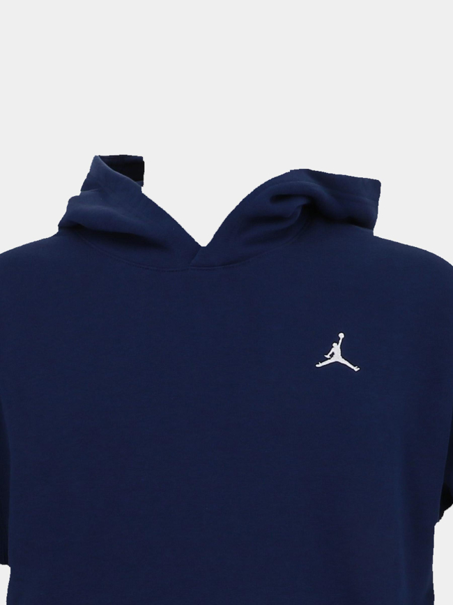 Sweat à capuche brooklyn logo jordan bleu marine homme - Nike