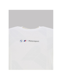 T-shirt bmw logo jaquard blanc homme - Puma