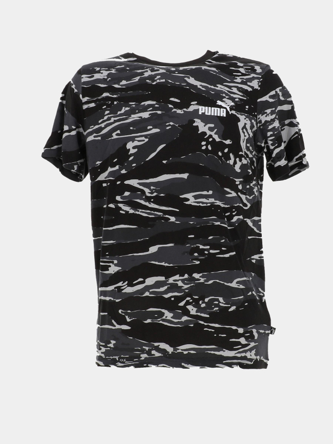 T-shirt essential camouflage noir homme - Puma