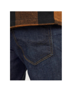 Jean slim glenn icon 919 bleu marine homme - Jack & Jones