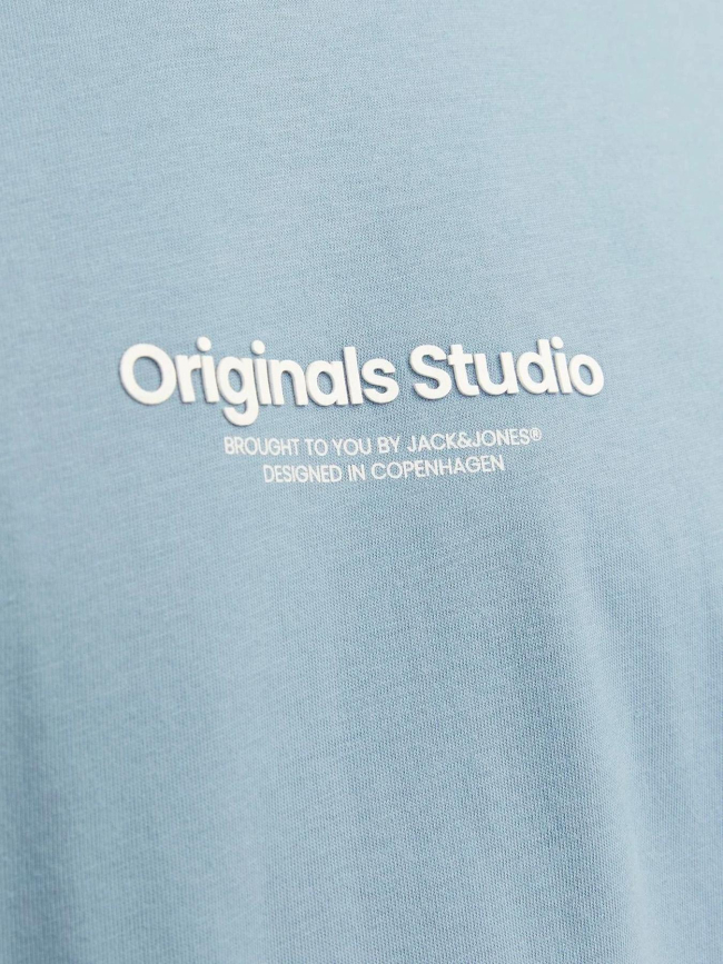 T-shirt imprimé originals studio bleu homme - Jack & Jones