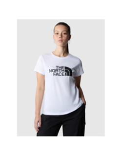 T-shirt easy logo blanc femme - The North Face