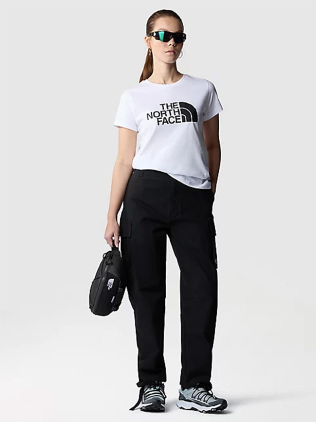 T-shirt easy logo blanc femme - The North Face